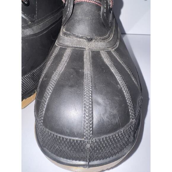 Vintage Bata USA Insulated Rubber Snow Boots Mens 7 Lace Up